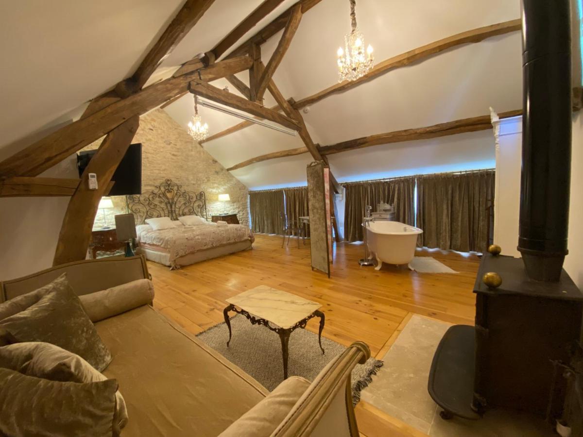 Chaussy  Paradis Fleuri Et Son Bain Nordique מראה חיצוני תמונה